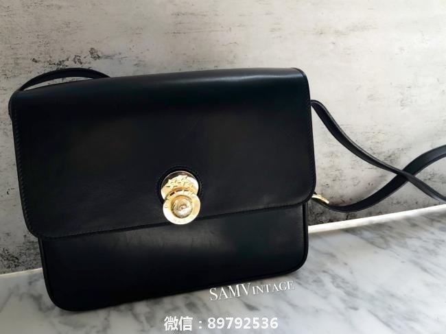 Celine vintage 旋转星球扣斜挎包