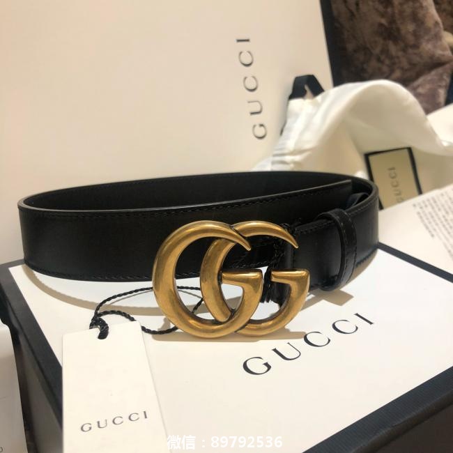 Gucci双G头皮带#GUCCI 古驰 做晶体植入一年了，今天去协和复查