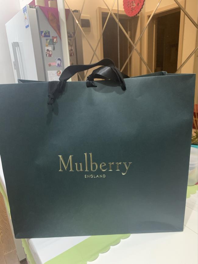 双十一的战利品Mulberry购物袋