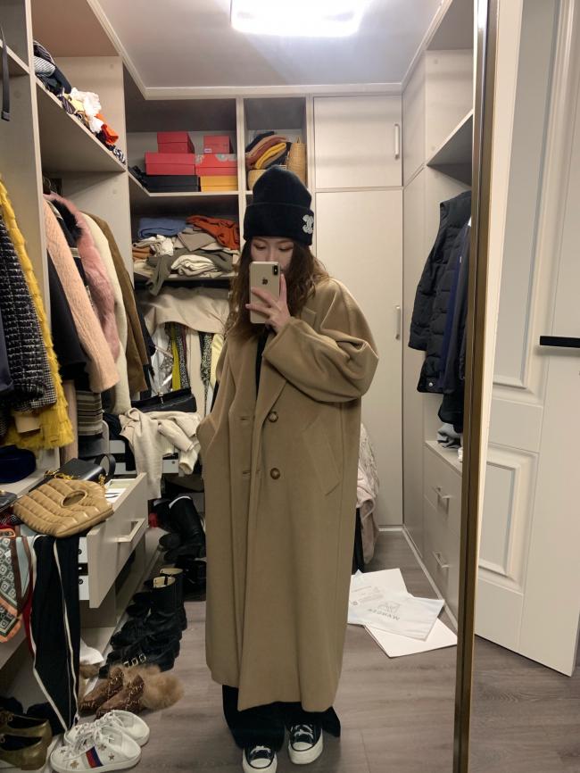 今日穿搭今日推荐 Maxmara101801经典驼色