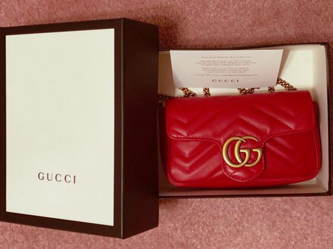 Gucci marmont super mini必备的经典款吖