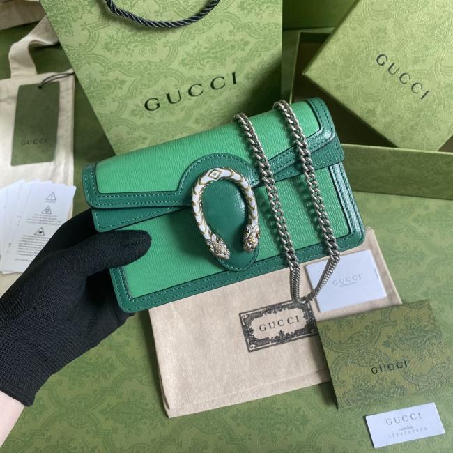 Gucci Dionysus Supre Mini 476432 墨绿/绿皮 包包