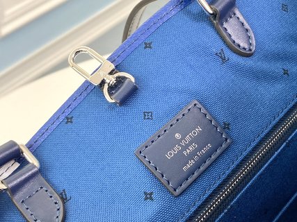 LV M45Onthego Escale 大号Tote包 日本传统绞染工艺