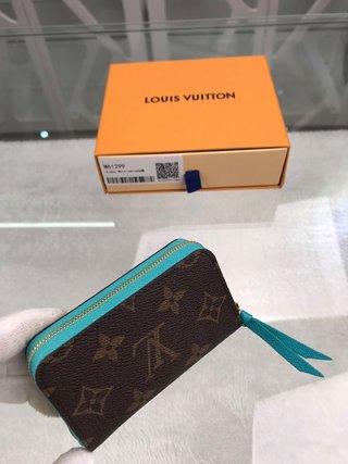 LV M61299绿 Multi Calt拉链卡片盒-海外专供