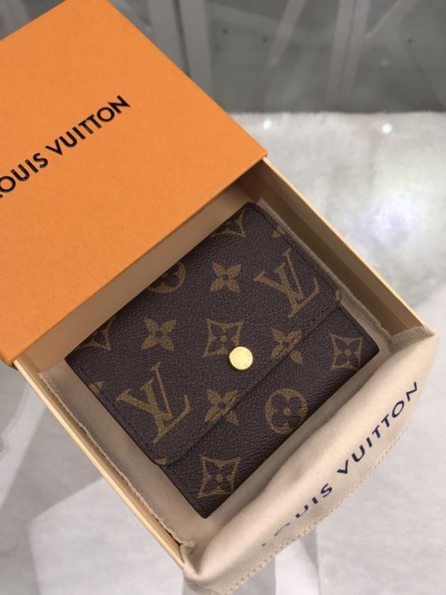 LV Anais Monogram 钱夹：海外特供全进口皮料欧牙拉链