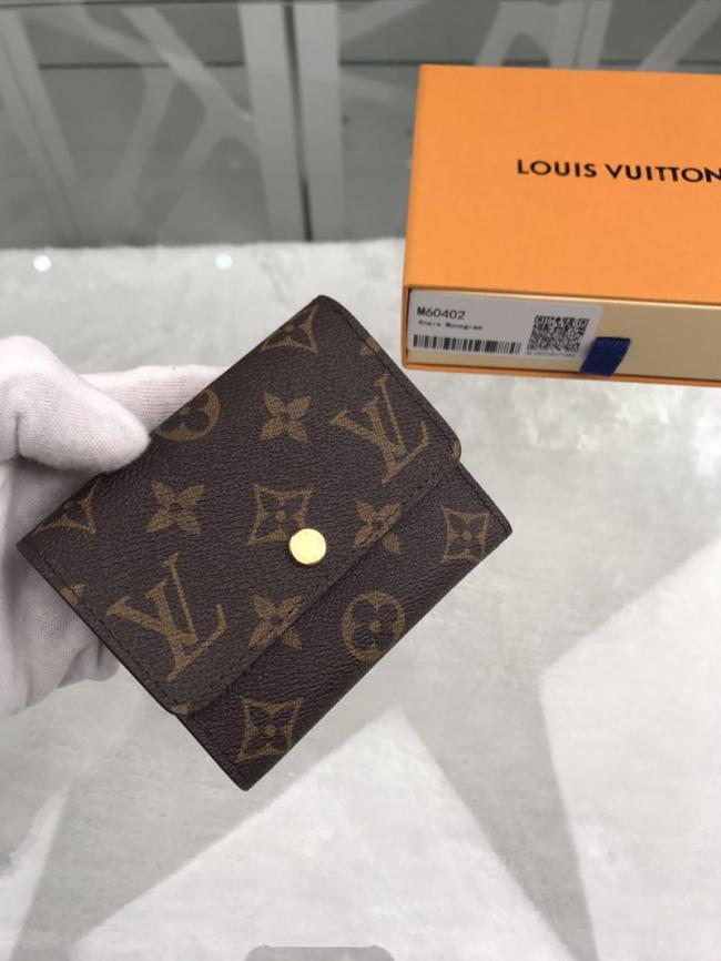 LV Anais Monogram 钱夹：海外特供全进口皮料欧牙拉链