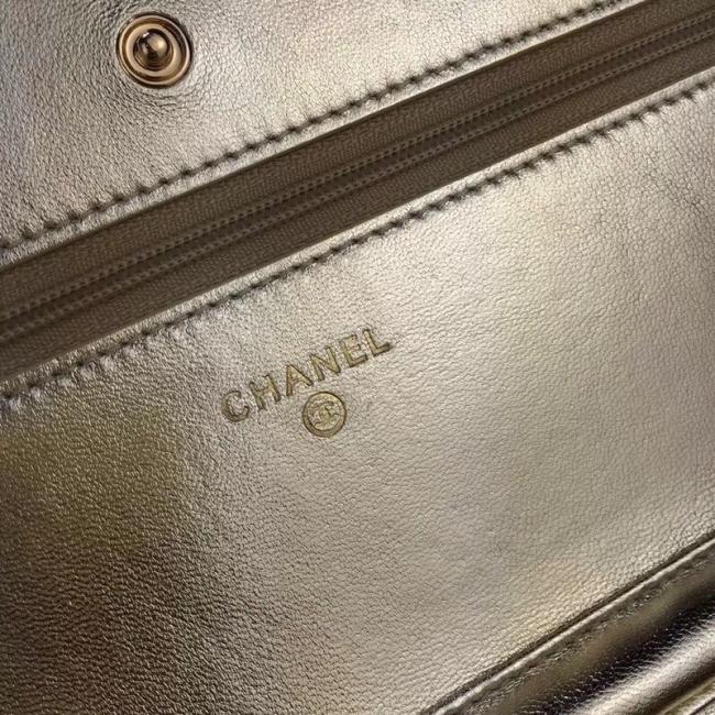 CHANEL WOC 5373进口羊皮配五金，手工精致