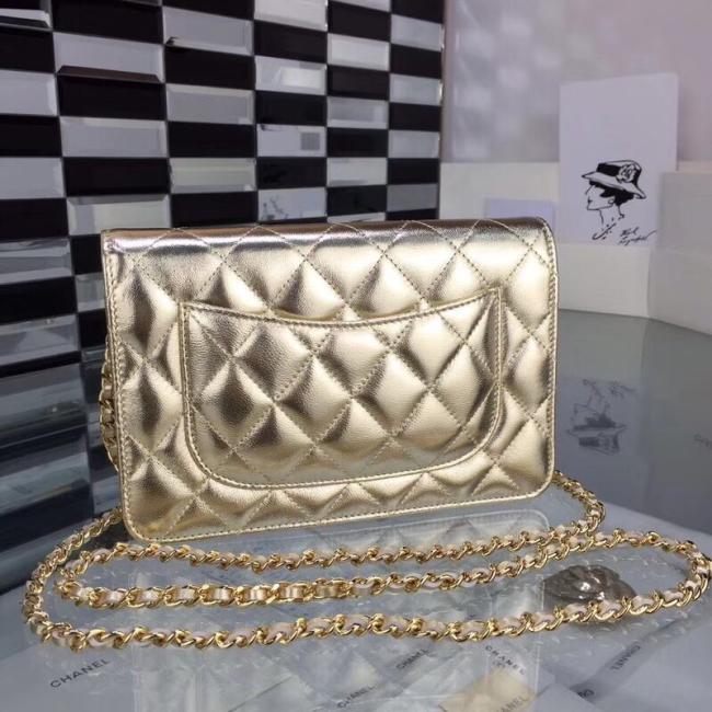 CHANEL WOC 5373进口羊皮配五金，手工精致