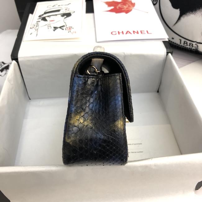 CHANEL蛇皮包1116款-经典南非蛇皮设计