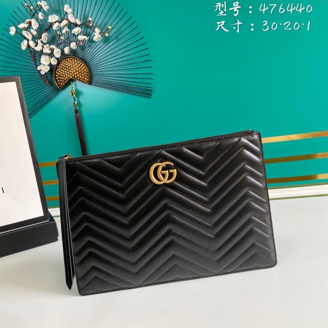 Gucci 476新款全皮进口牛皮手袋