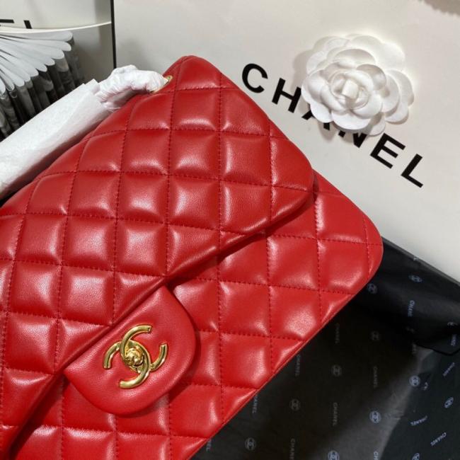 Chanel升级版JUMBO 1113 大号30m 小羊皮