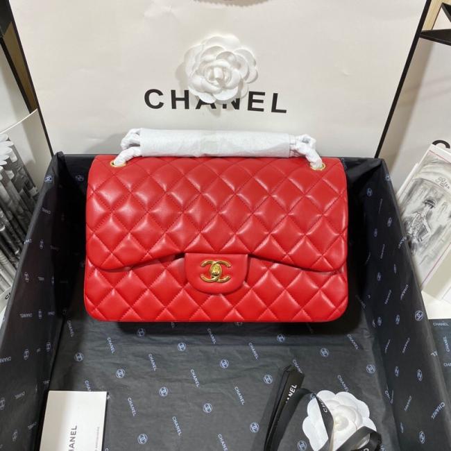 Chanel升级版JUMBO 1113 大号30m 小羊皮