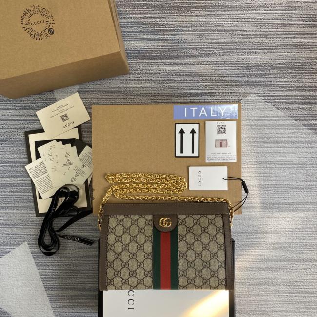 Gucci 古驰Ophidia系列503877全套包装，复古风格设计