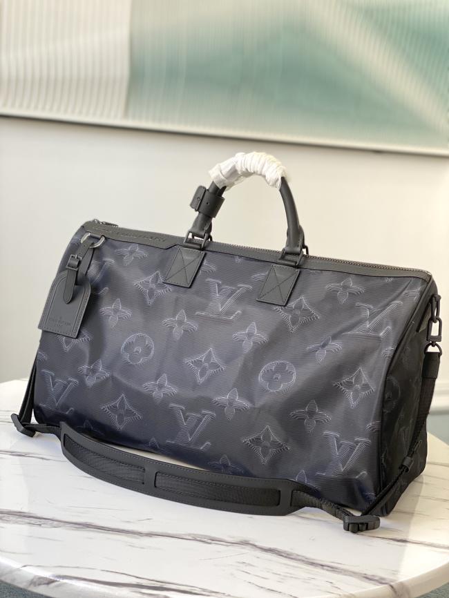 LV M45602 Rev范思哲ible Keepall Bandoulière 50 双面旅行袋