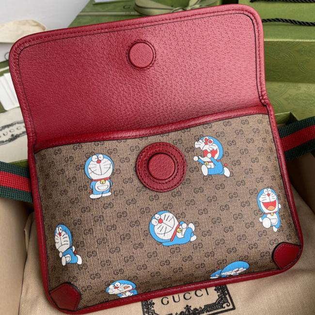 GUCCI 哆啦A梦21年新款647817童趣系列全套包装