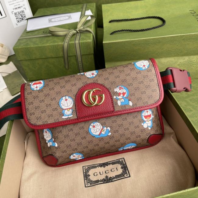 GUCCI 哆啦A梦21年新款647817童趣系列全套包装