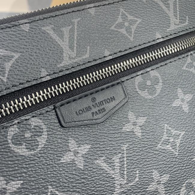 LV M60417克花 Damier Graphite手拿包