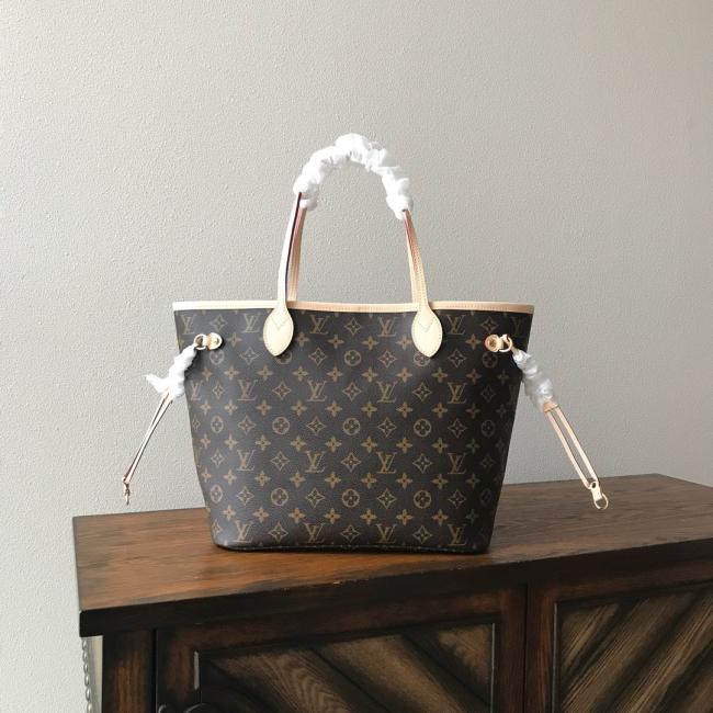 LV Neverfull M40995老花中号杏色内里复刻版全新演绎