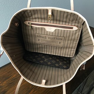 LV Neverfull M40995老花中号杏色内里复刻版全新演绎