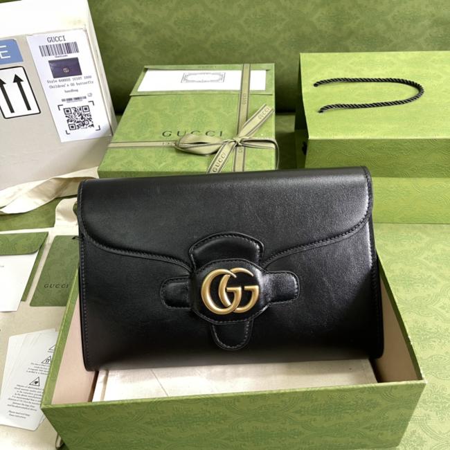 Gucci Ophidia 648935 新款中号手提包，复古风格，高级人造帆布材质