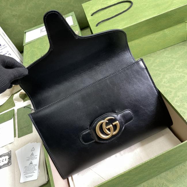 Gucci Ophidia 648935 新款中号手提包，复古风格，高级人造帆布材质