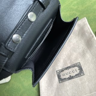 Gucci 673016 GG图案克色蜜蜂手机包