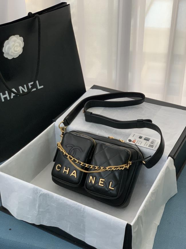 CHANEL As2923 2022新款牛皮摄影包全球抢购中