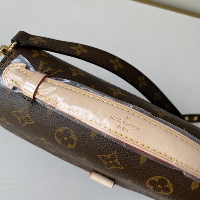 LV M40老花 Pochette Metis 手袋，巧优雅Monogram帆布，多功能设计