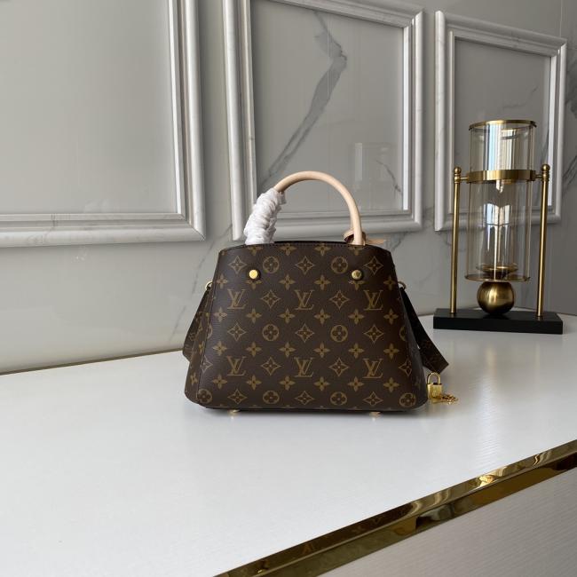 LV Montaigne BB M41055商务手袋复刻版