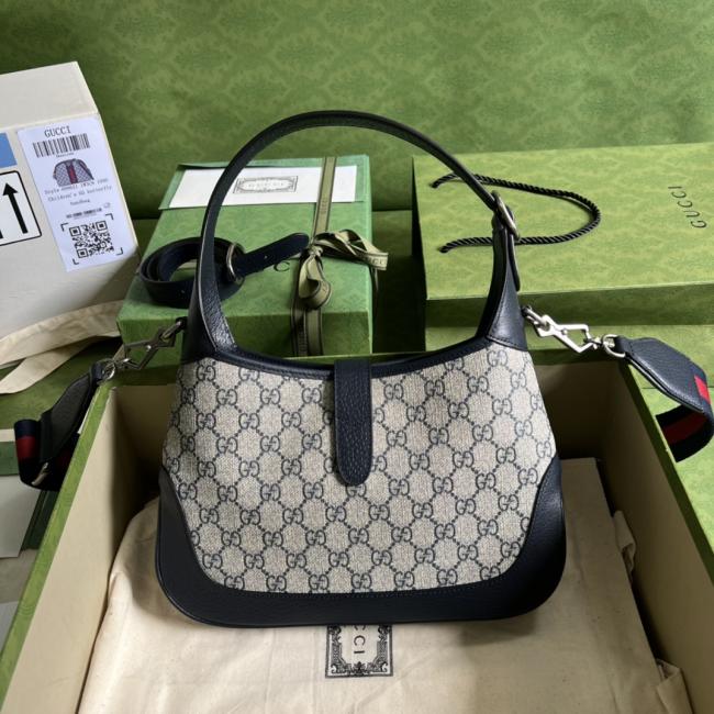 Gucci Jackie 1961系列小号手袋UN3AG 1294，时尚蓝色设计