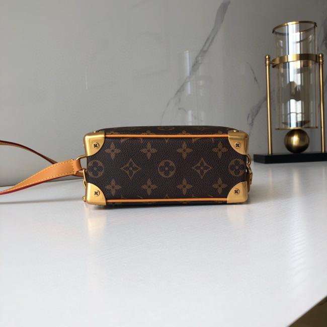 LV Mini Soft Trunk M68906：男女通用Monogram标志性手袋