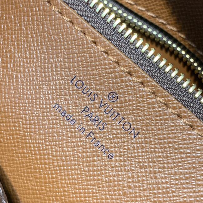 LV M51276 Vintage 中古相机包，男女斜挎包，经典Monogram帆布黄皮款式