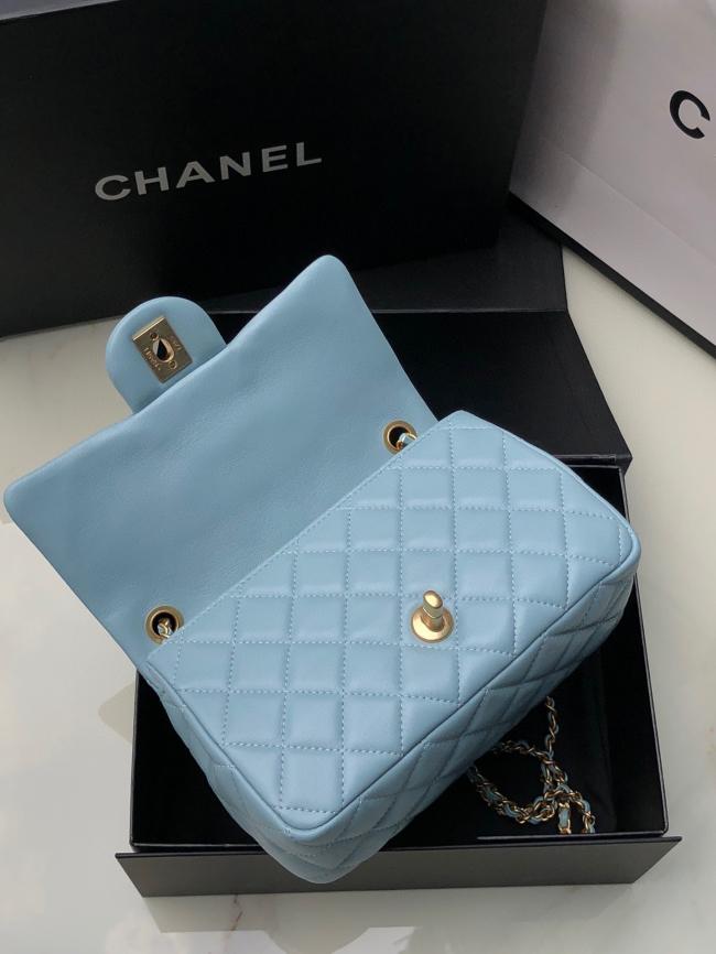 CHANEL AS1787 原单进口小羊皮手提包