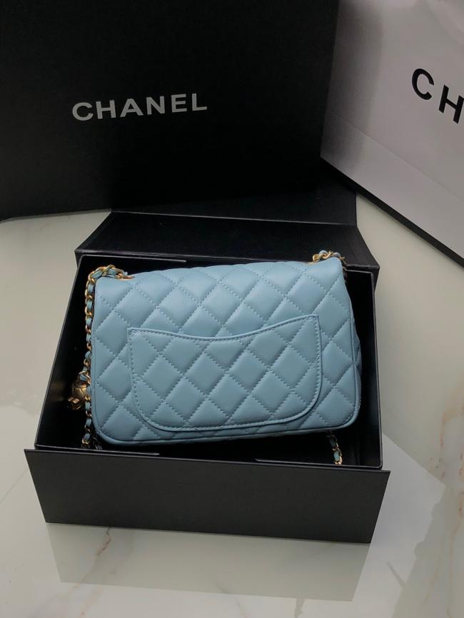 CHANEL AS1787 原单进口小羊皮手提包