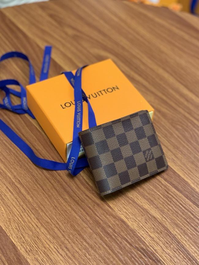 LV N60895 Damier Graphite 帆布系列钱夹