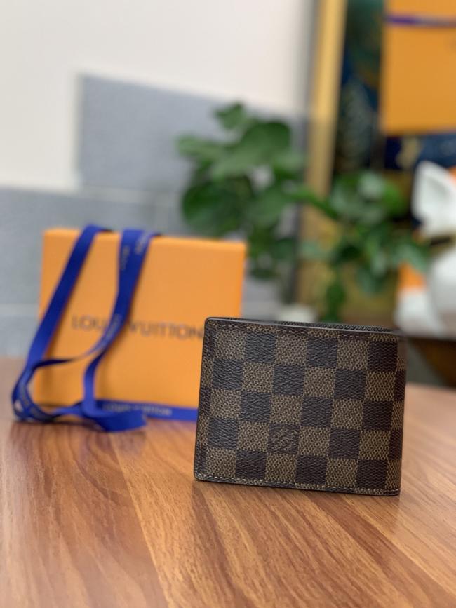 LV N60895 Damier Graphite 帆布系列钱夹