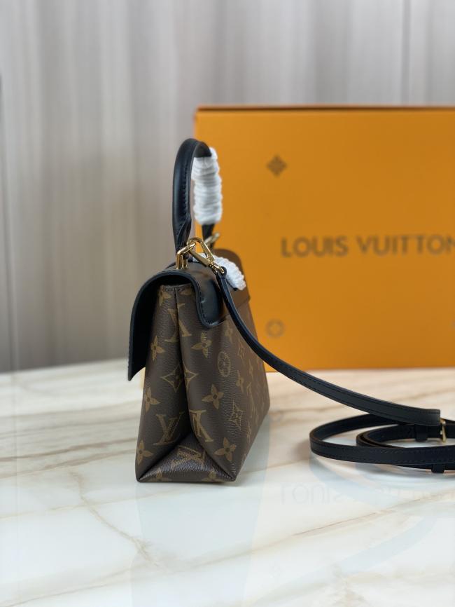 LV Locky BB M44141 Monogram帆布和牛皮手袋