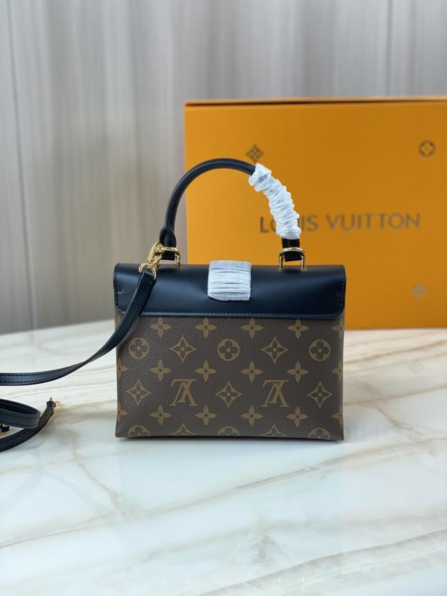 LV Locky BB M44141 Monogram帆布和牛皮手袋