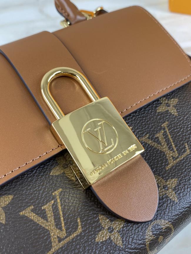 LV Locky BB M44654 Monogram帆布和牛皮小号手袋