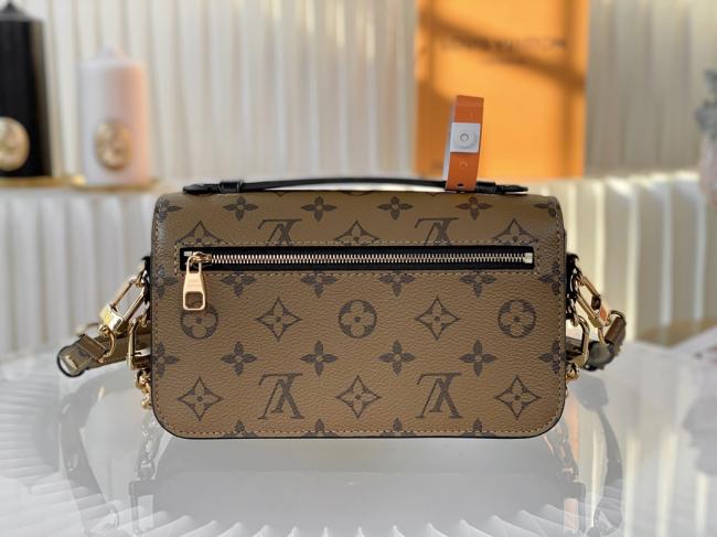 LV POCHETTE MÉTIS EAST WEST M46279黄花原厂皮手袋