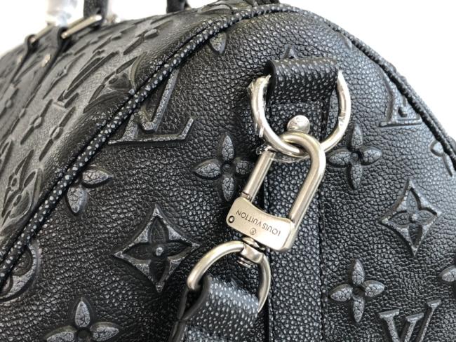 LV Keepall Bandoulière 50 旅行包，经典设计，皮革手袋