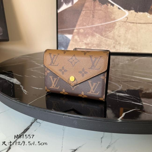 LV M81557 Victorine 钱夹拼合 Monogram 和 Monogram Rev范思哲e