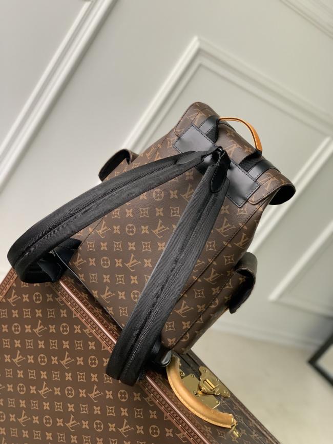 LV M46699 Christopher Monogram Macassar 双肩包新款