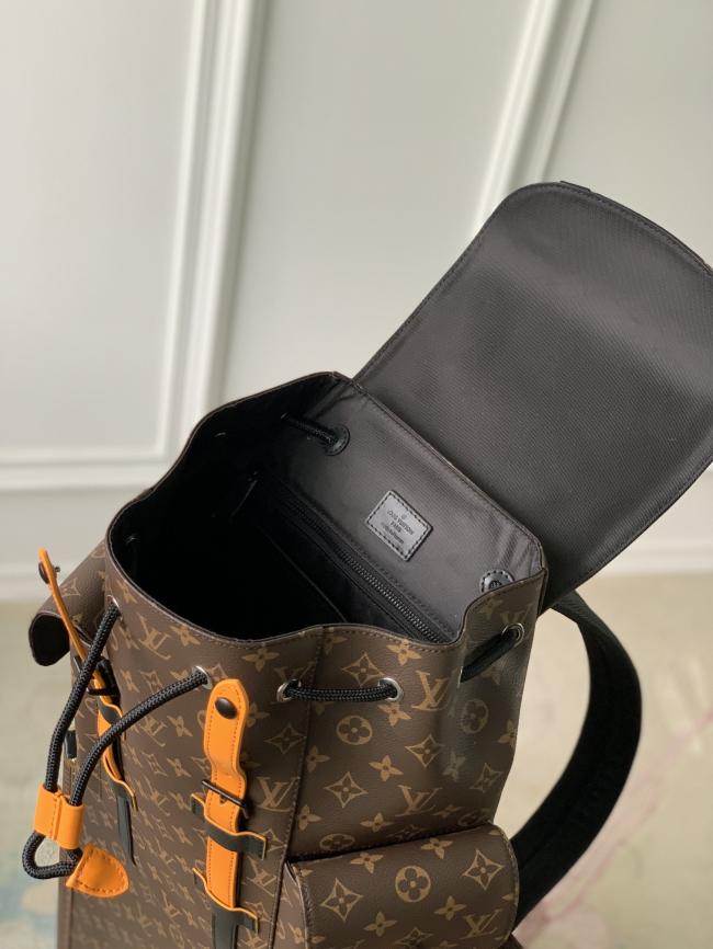 LV M46699 Christopher Monogram Macassar 双肩包新款