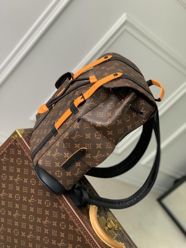 LV M46699 Christopher Monogram Macassar 双肩包新款