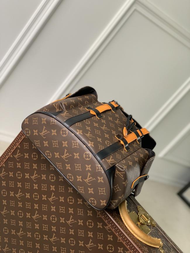 LV M46699 Christopher Monogram Macassar 双肩包新款