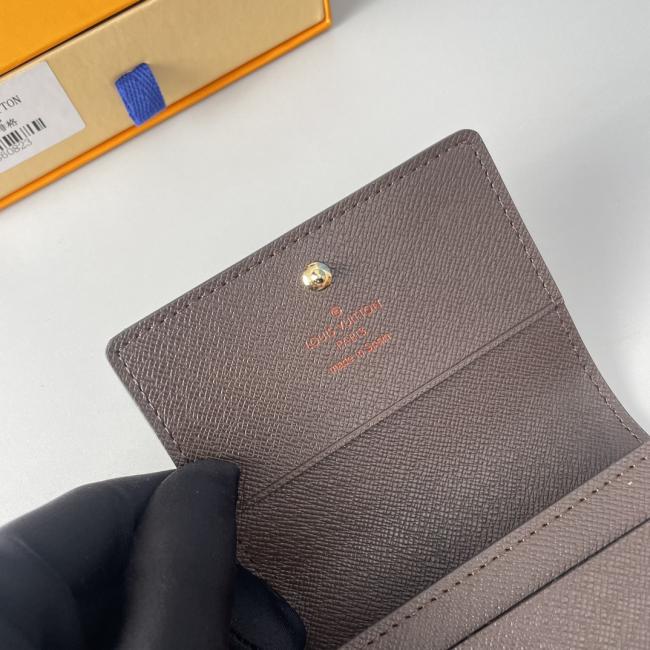 LV N63338 Damier Graphite Enveloppe Carte de Visite 名片实拍