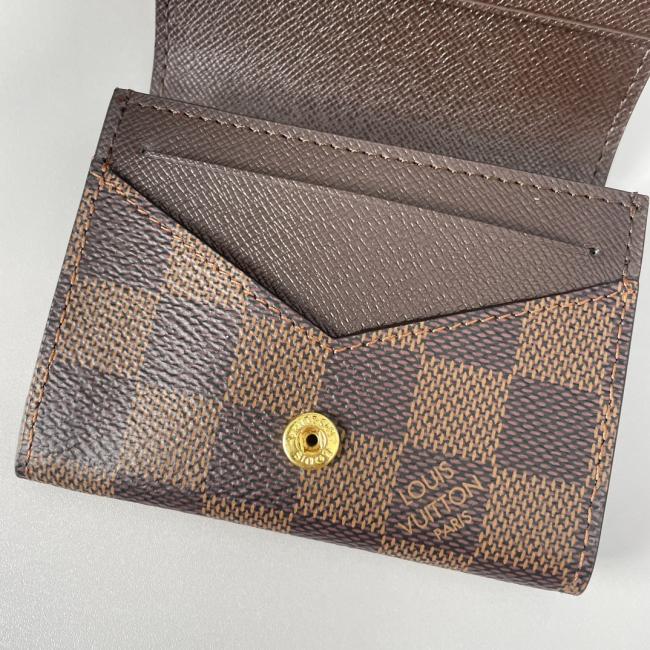 LV N63338 Damier Graphite Enveloppe Carte de Visite 名片实拍