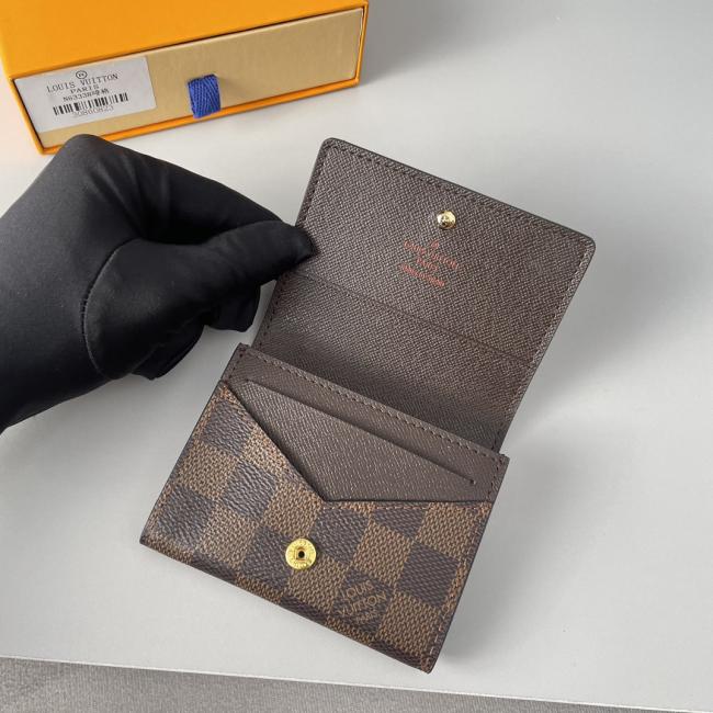 LV N63338 Damier Graphite Enveloppe Carte de Visite 名片实拍