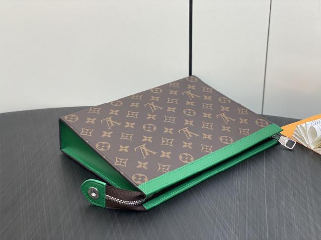 LV M61692 M82854 Pochette Voyage中号手袋新款介绍